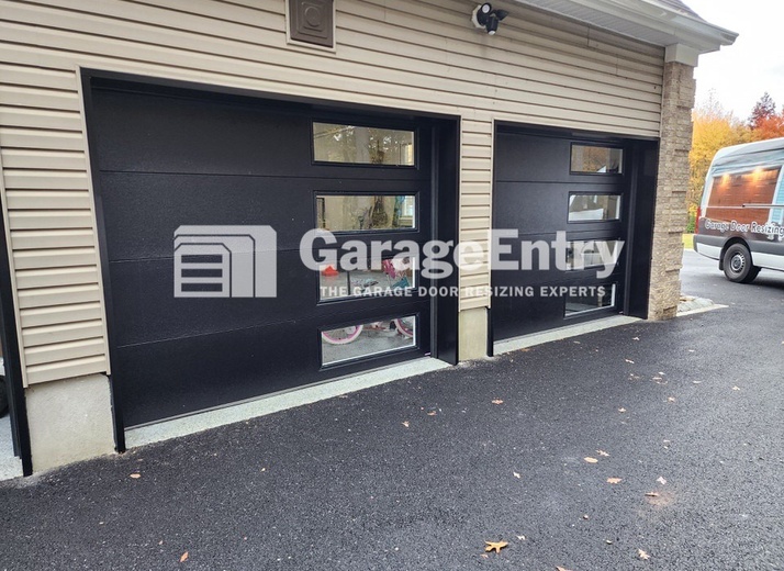 Garage Entry Trim / Aluminum Capping in NJ - After (AC3)