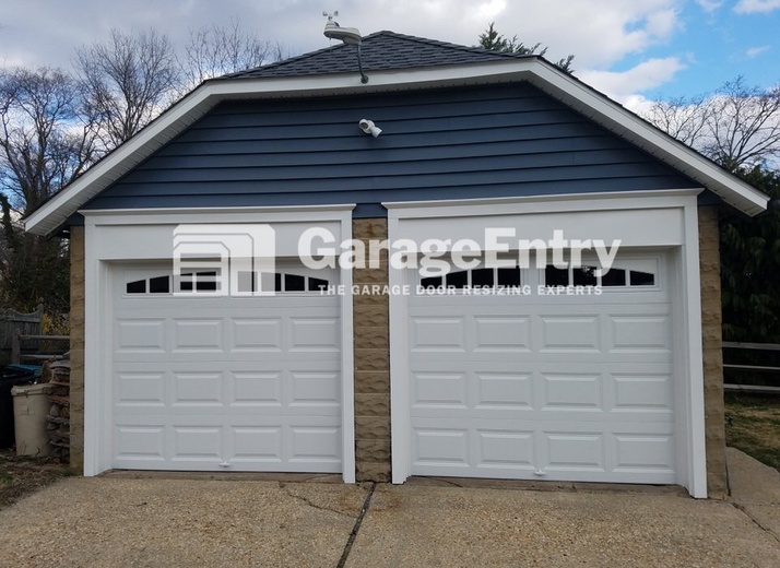 Garage Entry Trim / Aluminum Capping in NJ - After (AC4)