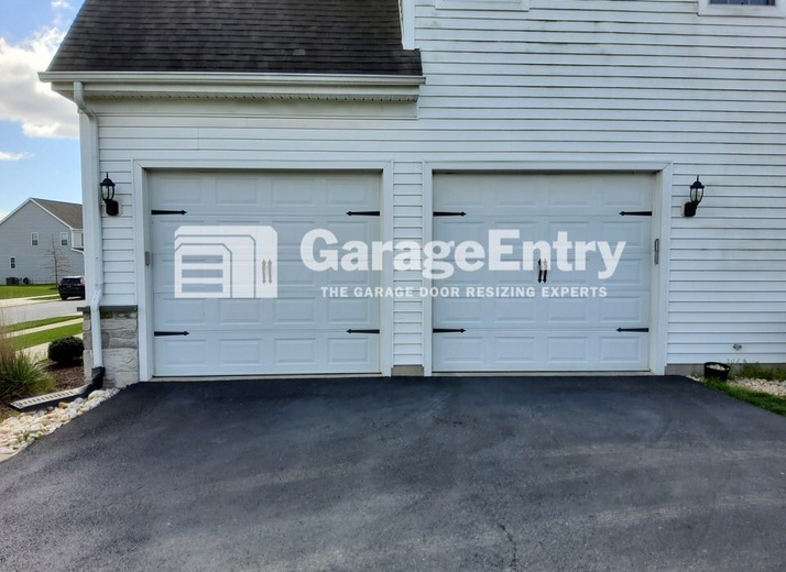 Garage Door Resizing in Middletown, NJ (Before - DR5)