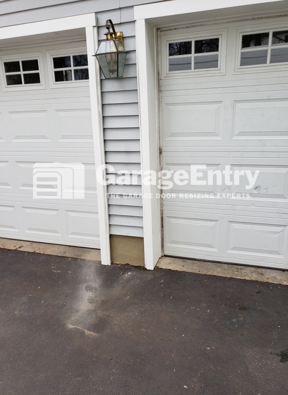 Garage Door Accident Repair / After (AR1)