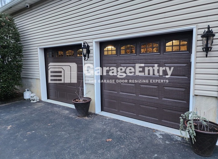 Garage Entry Trim / Aluminum Capping in NJ - After (AC2)
